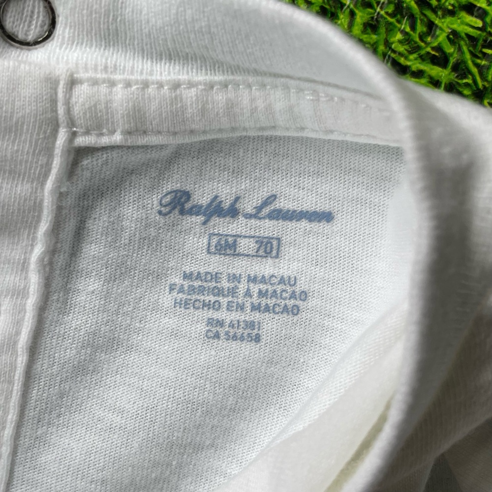 Ralph Lauren Baby Cotton Onesie - Picture 4 of 5